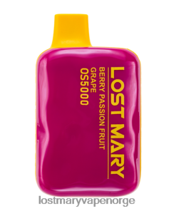 Lost Mary E Sigarett - LOST MARY OS5000 engangs bær pasjonsfrukt drue 26DZPT88