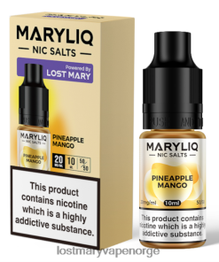 Lost Mary E Sigarett - LOST MARY maryliq nic salter - 10 ml ananas mango 26DZPT208