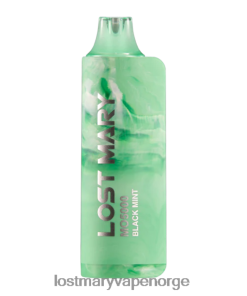 Lost Mary Norge - LOST MARY MO5000 engangs svart mynte 26DZPT9