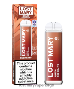 Lost Mary Smak - LOST MARY QM600 engangs vape rød mojito 26DZPT158