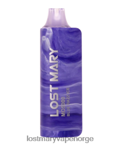 Lost Mary Vape Norge - LOST MARY MO5000 engangs blå razz is 26DZPT13
