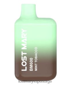 Lost Mary Vape Pris - LOST MARY BM600 engangs vape myntetobakk 26DZPT124