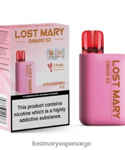 Lost Mary Vape Smaken - LOST MARY DM600 X2 engangs vape jordbæris 26DZPT199
