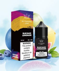AL Fakher Nicotine Salt Puffs 30ml Blå Bringebær Lemonade 20MG