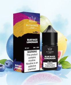AL Fakher Nicotine Salt Puffs 30ml Blå Bringebær Lemonade 50MG