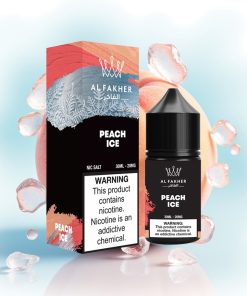 AL Fakher Nicotine Salt Puffs 30ml Fersken Is