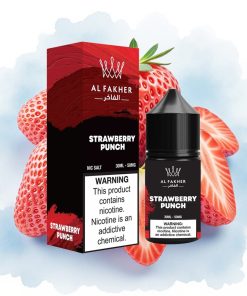 AL Fakher Nicotine Salt Puffs Jordbær Punch 50MG 30ml