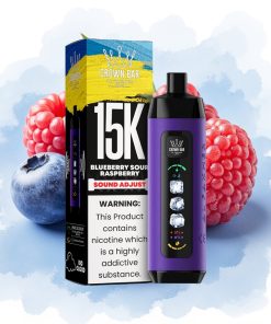 Al Fakher 15k Ice Adjust Clouds 15000 Puffs Blåbær Sur Bringebær