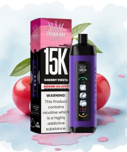 Al Fakher 15k Ice Adjust Clouds 15000 puff 22ml Kirsebærfest