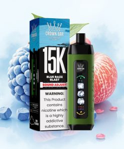 Al Fakher 15k Ice Adjust Clouds 15000 puffs Blå Bringebær Eksplosjon