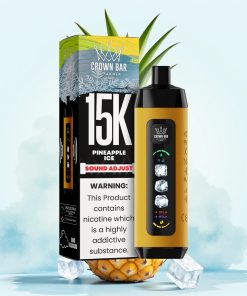 Al Fakher 15k Ice Adjust Clouds Engangsdevice 15000 Puffs Ananas Is