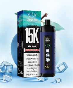 Al Fakher 15k Is Justering Skyer Engangsdevice 15000 puffs Isblå