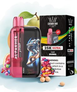 Al Fakher Crown Bar Ultra 25K 22ml Engangs Vape Hubba