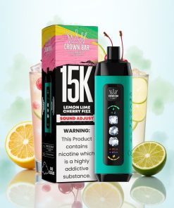 Al Fakher Ice Adjust Clouds 15k Puffs Sitron Lime Kirsebær Fizz
