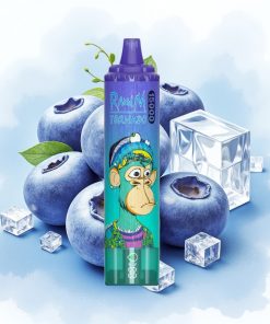 Fumot RandM Tornado 15000 Puffs 25ml Blåbær På Is