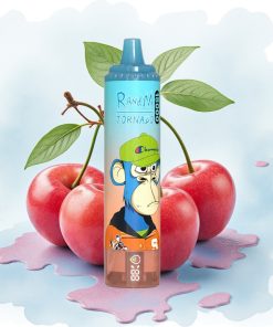 Fumot RandM Tornado 15000 Puffs 25ml Cherry Cola (Kirsebær Cola)