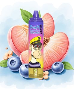 Fumot RandM Tornado 15000 Puffs 25ml Fersken Blåbær Candy