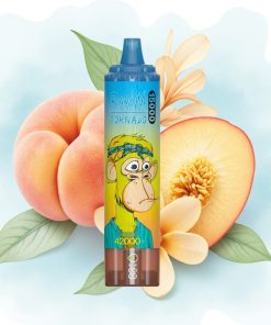 Fumot RandM Tornado 15000 Puffs 25ml Fersken Mango