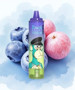 Fumot RandM Tornado 15000 Puffs Blåbærtuggummi 25ml