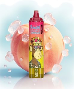 Fumot RandM Tornado 15000 Puffs Iskald Fersken 25ml