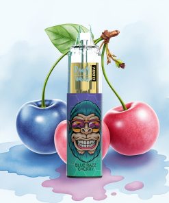 Fumot Tornado 7000 Puffs Blå Bringebær Type-C