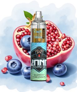 Fumot Tornado 7000 Puffs Blåbringebær Granateple Luftjusterbar