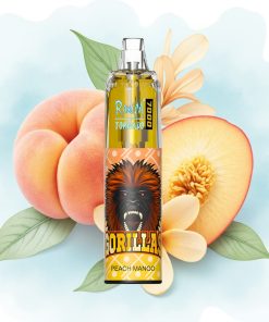 Fumot Tornado 7000 Puffs Fersken Mango Mesh Coil