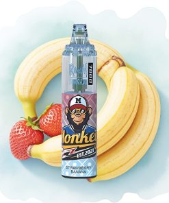 Fumot Tornado 7000 Puffs Jordbær Banan Mesh Coil