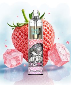 Fumot Tornado 7000 Puffs Jordbær Is og Luftjustering