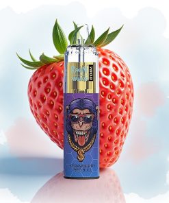 Fumot Tornado 7000 Puffs Jordbær Red Bull 14 ML