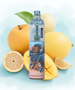 Fumot Tornado 7000 Puffs Mangois Melje Med RGB Lys