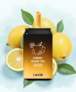 LAVIE Aurora 11000 Puffs Sitron Svart Te 22ML