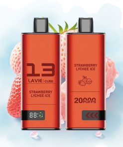 Lavie Cube 20000 Puffs 28ML Jordbær Lychee Is