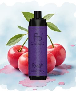 RandM Fumot Shisha 10000 Puffs 0.6ohm Kirsebær Fiesta