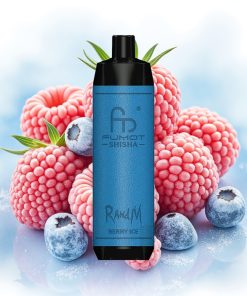 RandM Fumot Shisha 10000 Puffs 18ml Bæris