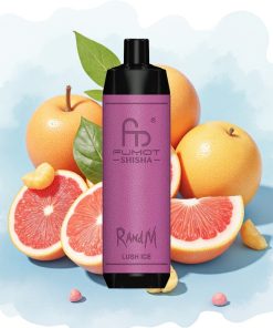 RandM Fumot Shisha 10000 Puffs 18ml Iskald Lus