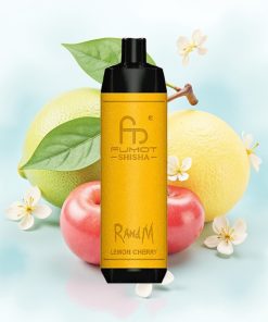 RandM Fumot Shisha 10000 Puffs 18ml Sitron/Kirsebær
