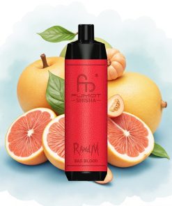 RandM Fumot Shisha 10000 Puffs 850 mAh Dårlig Blod