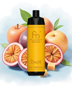 RandM Fumot Shisha 10000 Puffs Søt Passionsfrukt 850 mAh