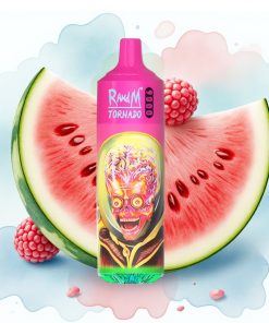 RandM Tornado 9000 Puffs 850 mAh Bringebær Vannmelon