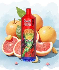 RandM Tornado 9000 Puffs 850 mAh Grønn Is