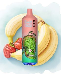 RandM Tornado 9000 Puffs 850 mAh Jordbær Banan