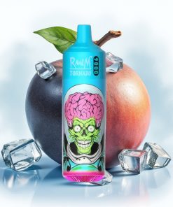 RandM Tornado 9000 Puffs 850 mAh Svart Drage Is