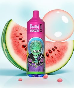 RandM Tornado 9000 Puffs 850 mAh Vannmelon Tyggegummi
