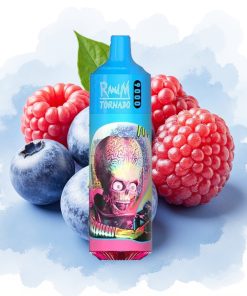 RandM Tornado 9000 Puffs Blåbær Sur Bringebær 850 mAh