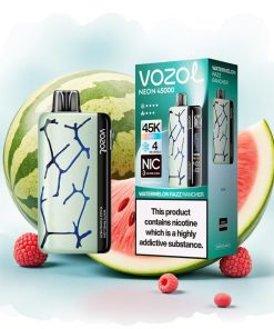 Vozol Neon 45K 45000 Puffs Justerbar Is 4 Modus Vannmelon Razz Rancher