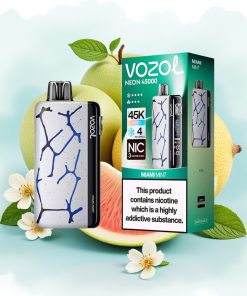 Vozol Neon 45k 45000 Puffs Justerbar Luftstrøm Miami Mynte